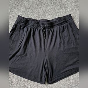 Pacific Trail Black Drawstring Shorts